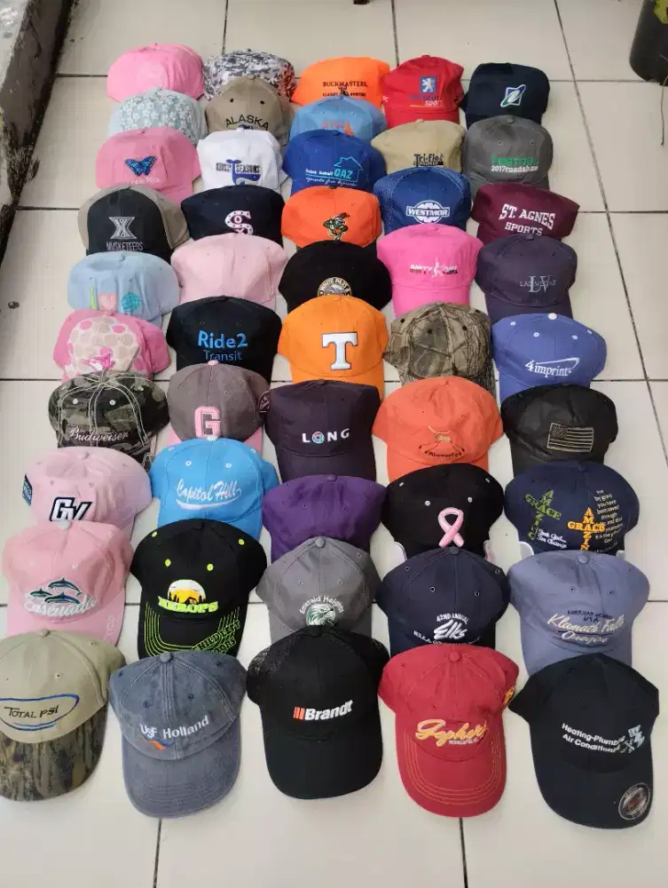Topi Trifting Mix Model Bahan Import
