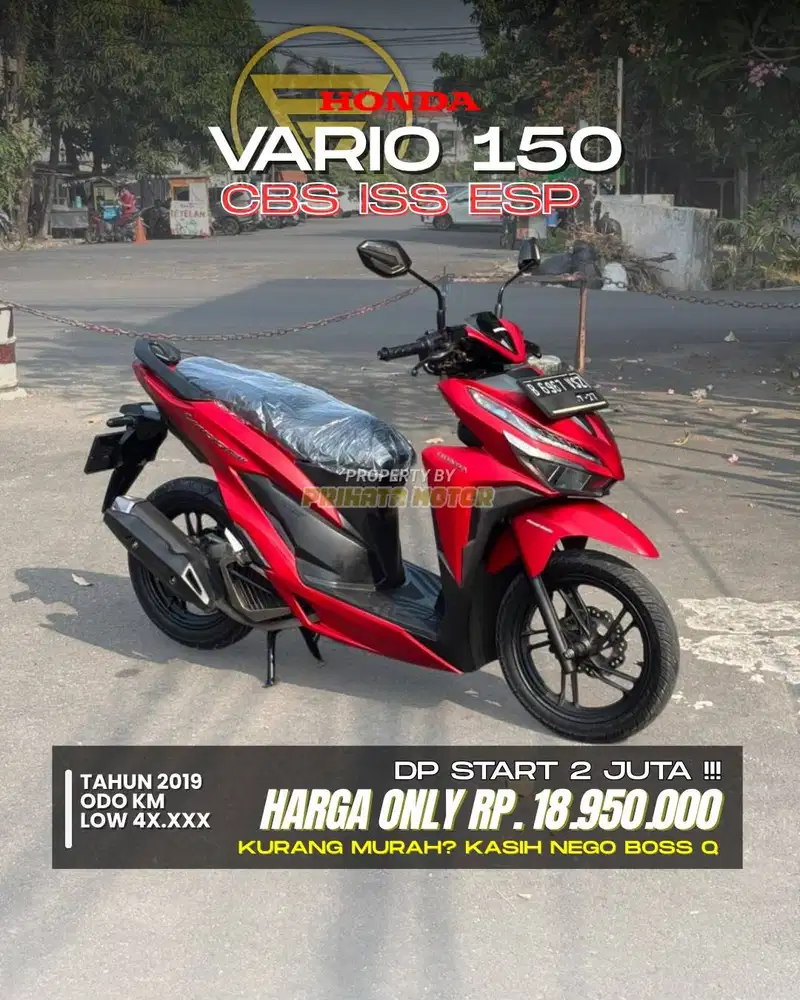 HONDA VARIO 150 CBS ISS ESP 2019