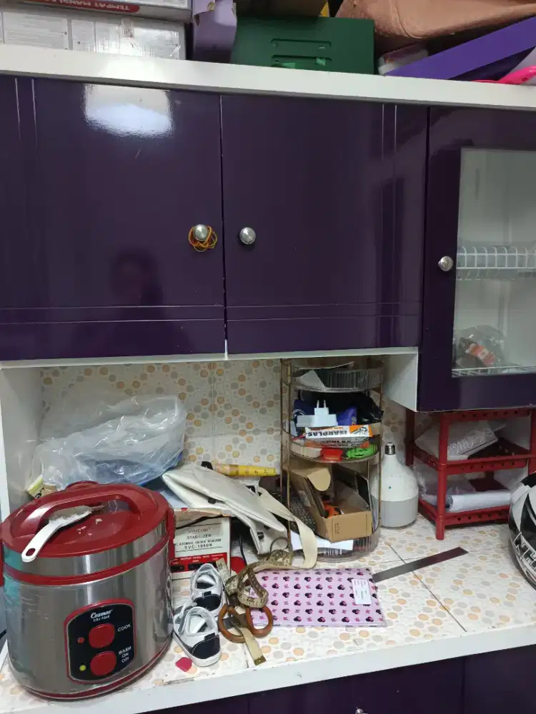 Kitchen set bekas rasa baru