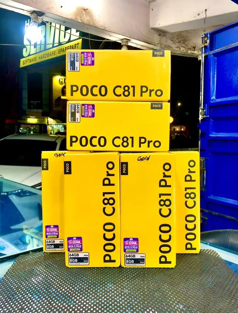 Baru...Poco C81 Pro Ram 4+4/64 Segel/Garansi resmi.