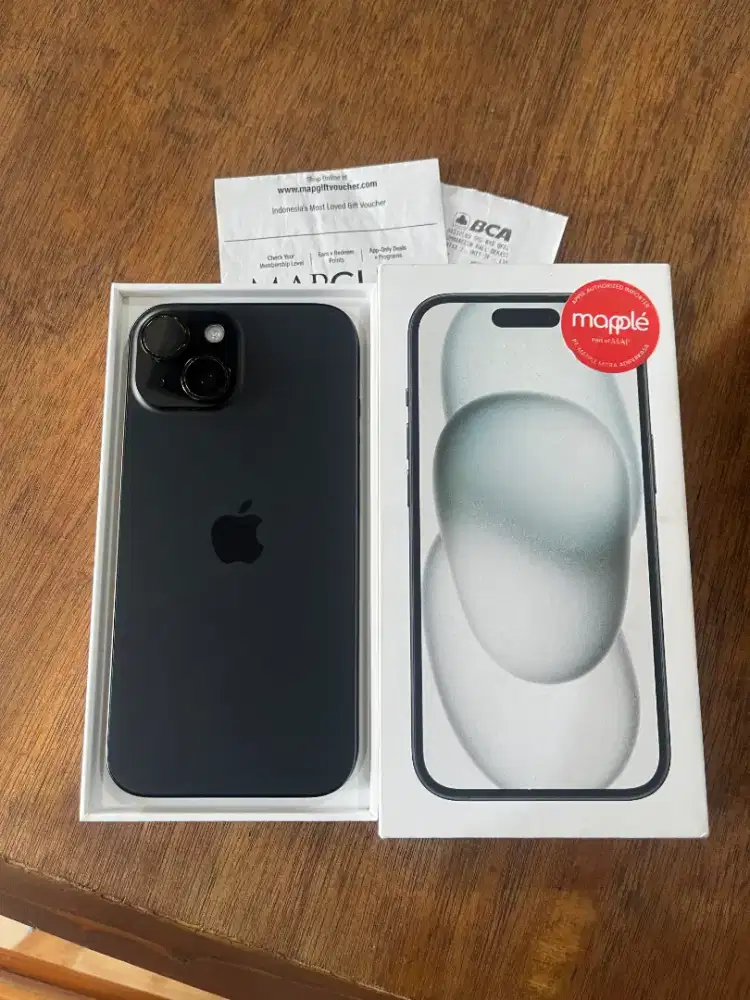 iPhone 15 128 Black Resmi Digimap