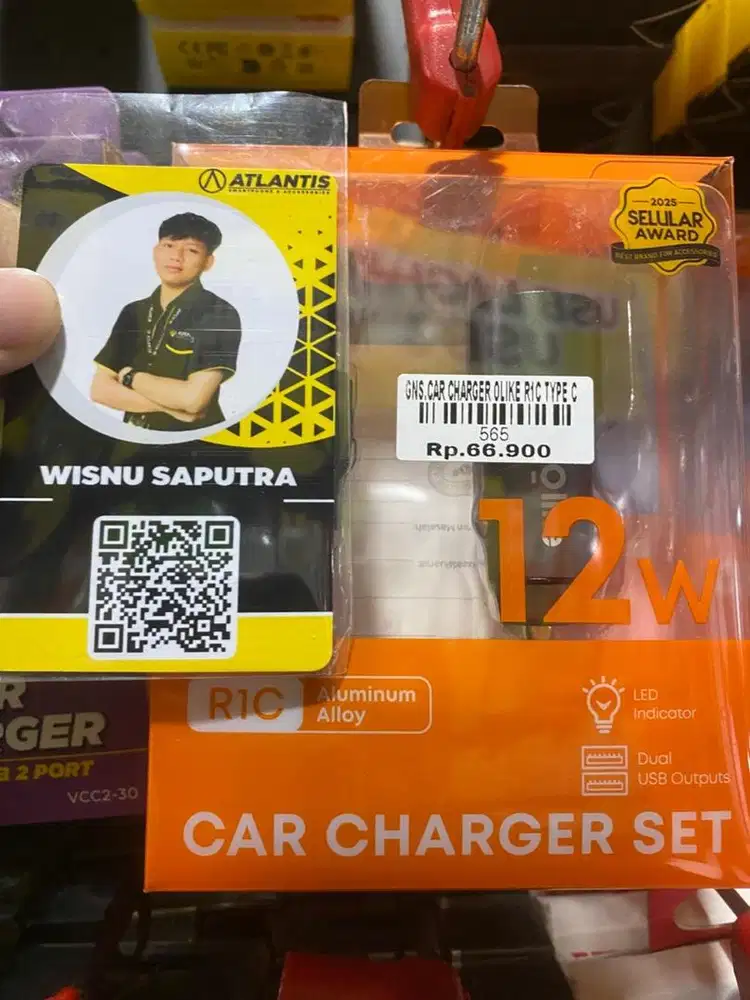 CAR CHARGER OLIKE R1C TYPE C|ATLANTIS DAHSYAT