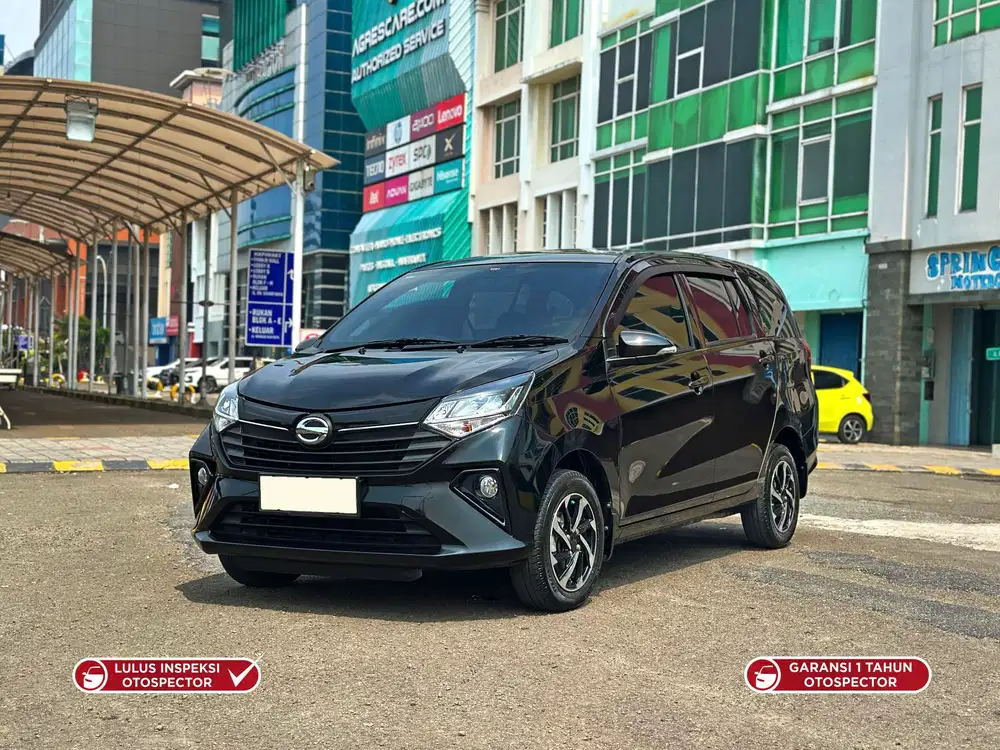 DP minim Sigra 1.2 R AT 2023 matic hitam new daihatsu bs TT