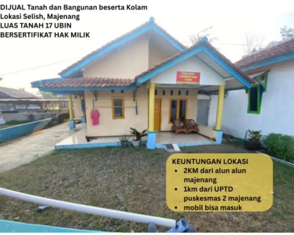 DIJUAL MURAH, Rumah siap huni majenang