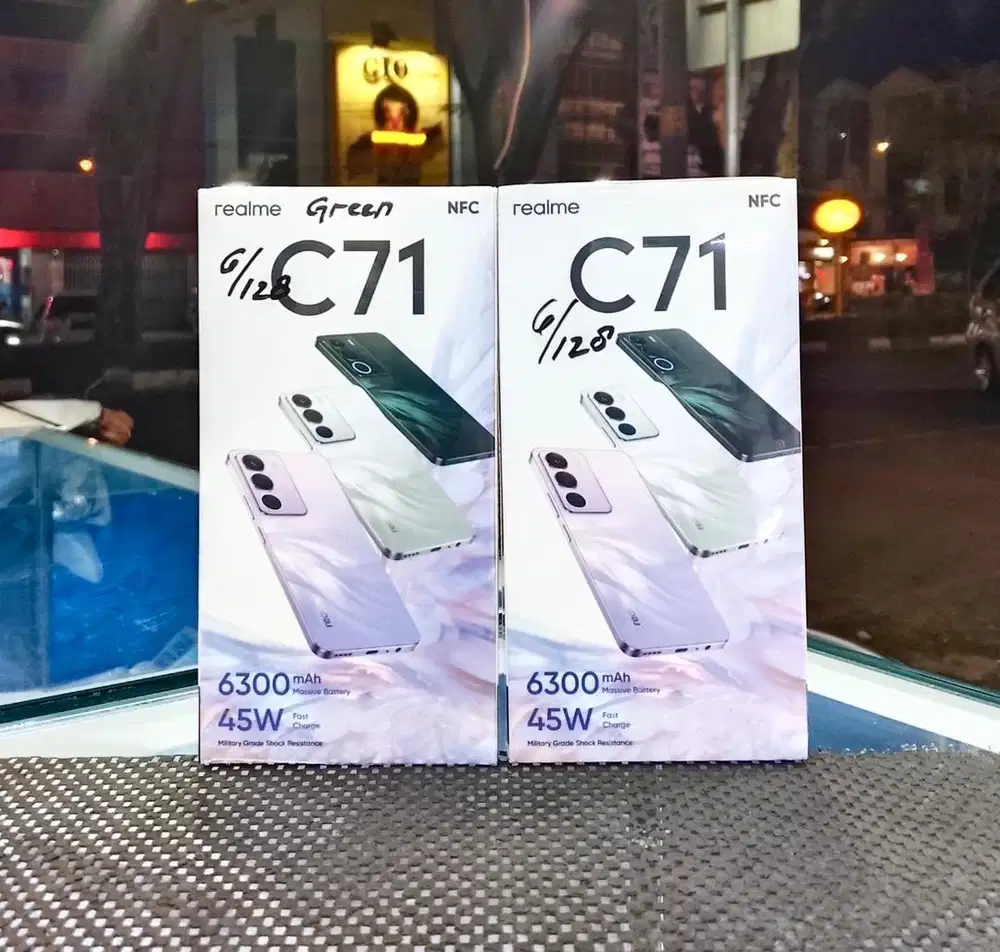 Baru..Realme C71 Ram 6+6/128 Segel/Garansi resmi.