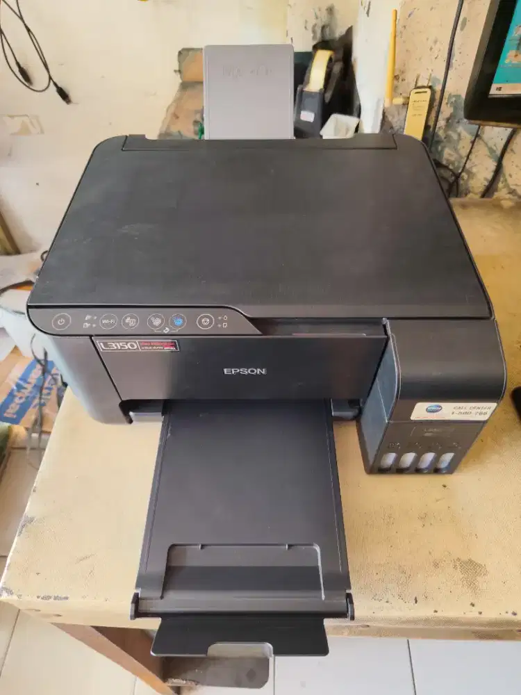Epson L3150 Ecotank Wifi Direct All In One Kondisi Normal Siap Pakai