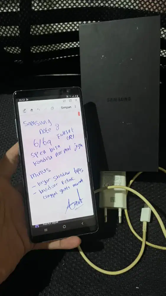 Samsung note 8 6/64