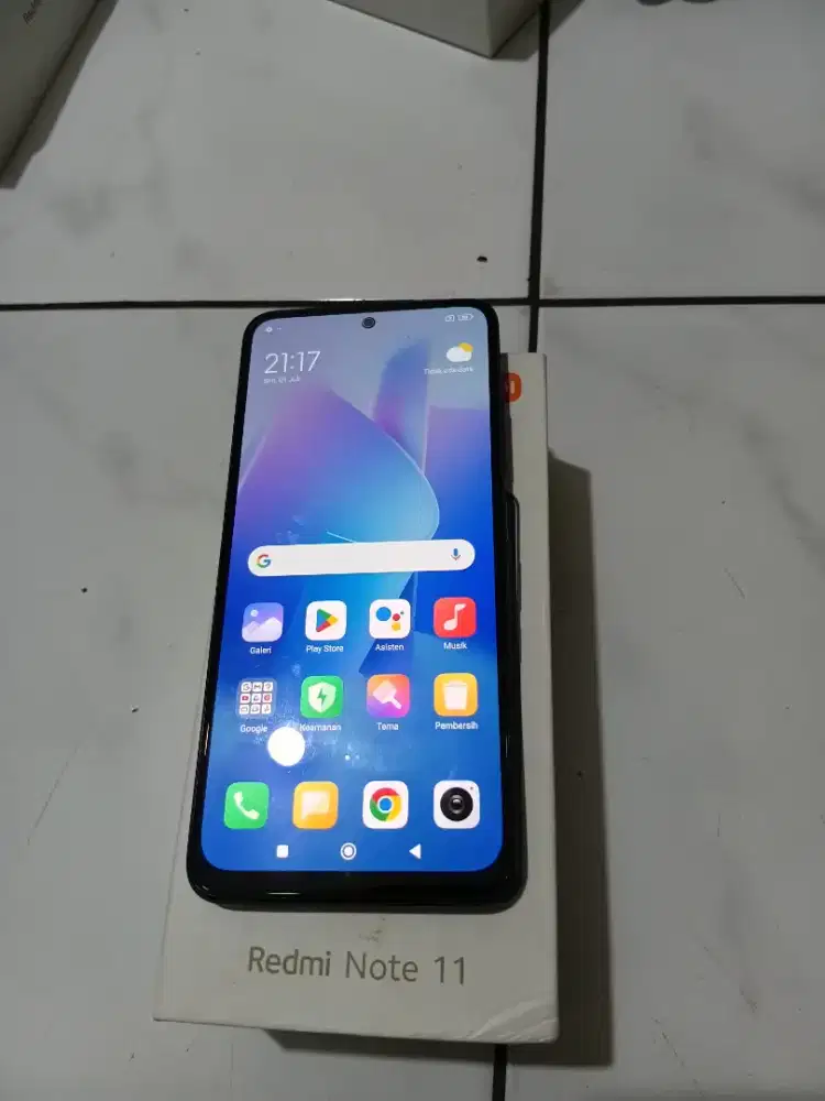 Redmi note 11 4G ram 4/128 fullset