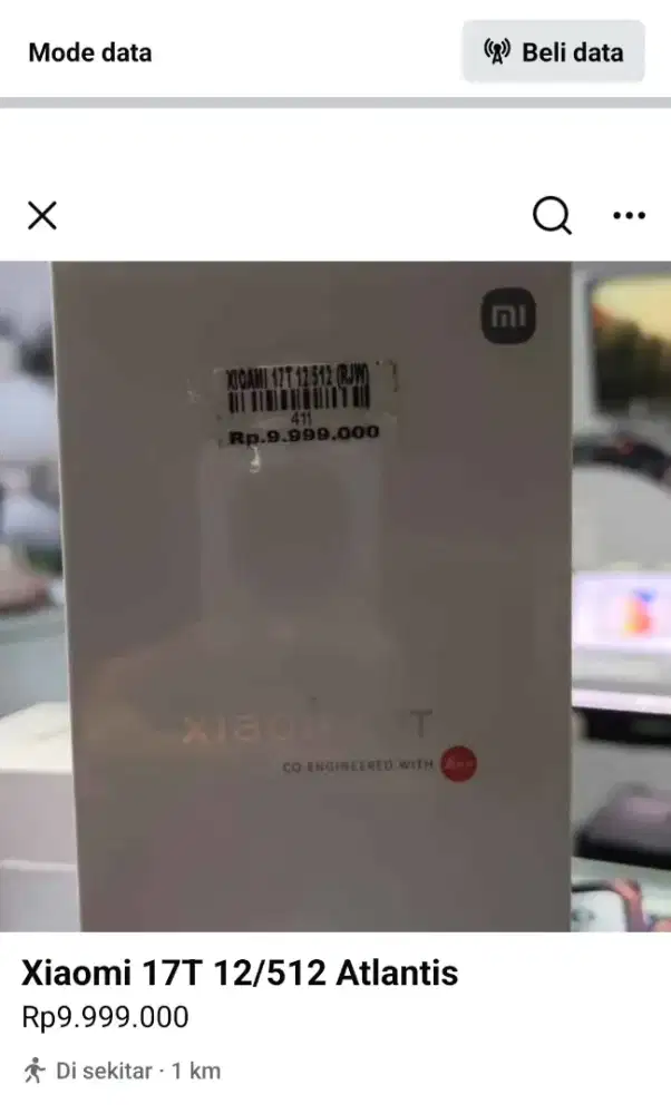 Xiaomi 17T 12/512 Atlantis