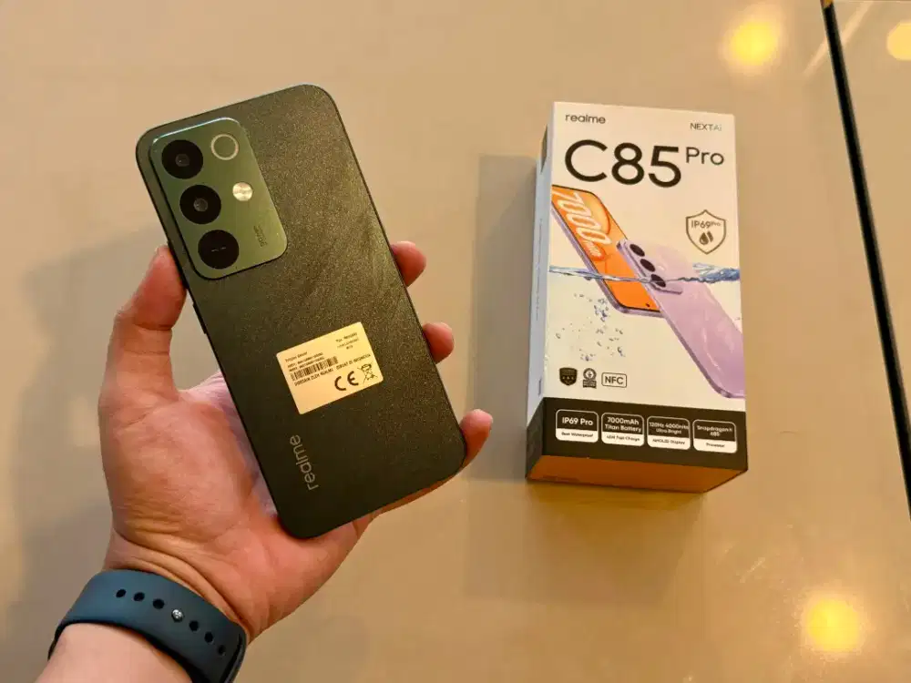 Realme C85 Pro Nfc (8+8/256) Garansi Aktif