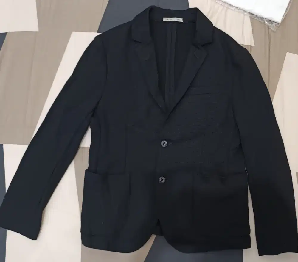 Murah 1 set Blazer + Kemeja lengan panjang + Celana formal VALINO