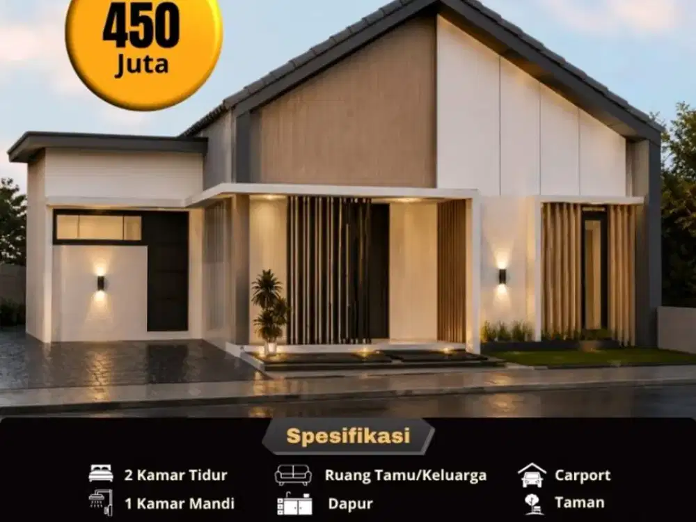 Rumah murah di mangunsari hanya 200  meter dari jalan raya
