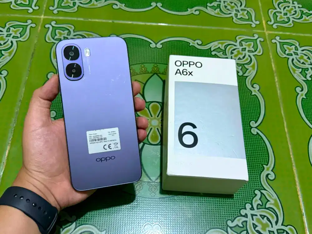 Oppo A6x (4+4/64) Garansi Aktif
