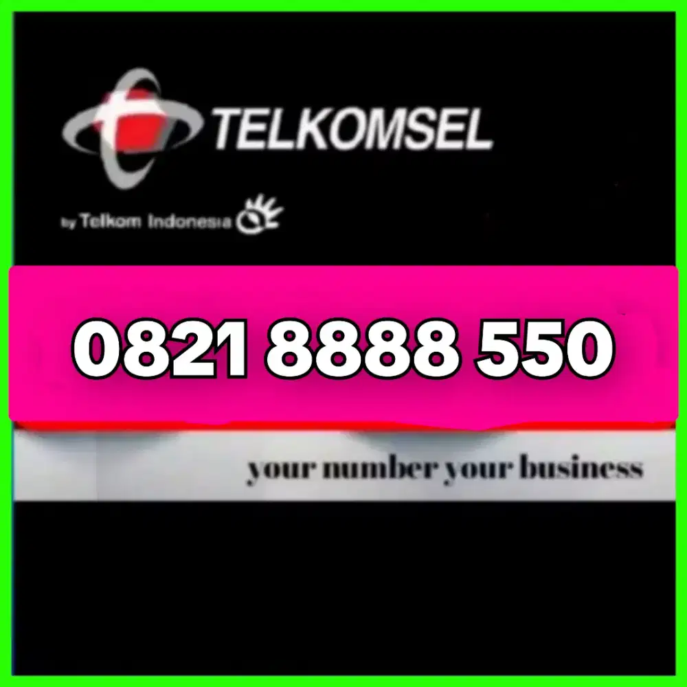 Perdana nomor cantik simpati Telkomsel super