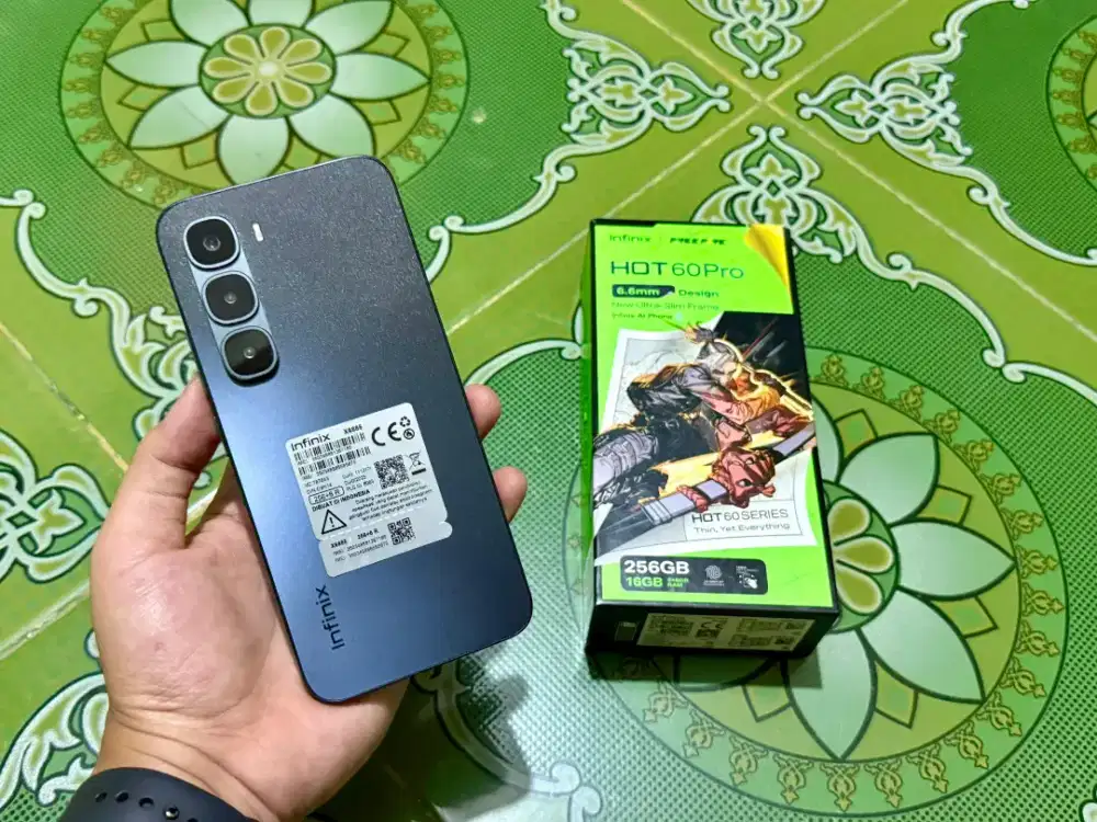 Infinix Hot 60 Pro (8+8/256) Garansi Aktif