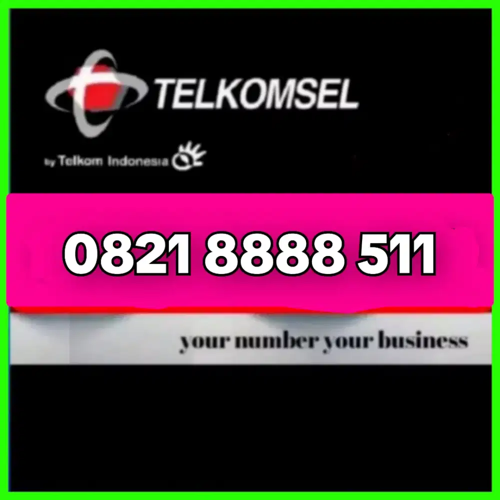 Nomor cantik simpati Telkomsel super