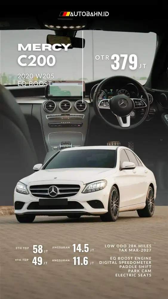 Mercedes Benz C200 EQ Boost 2020 (W205)