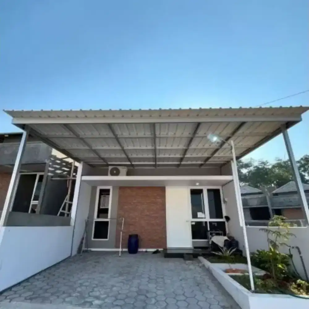 Kanopi alderon minimalis