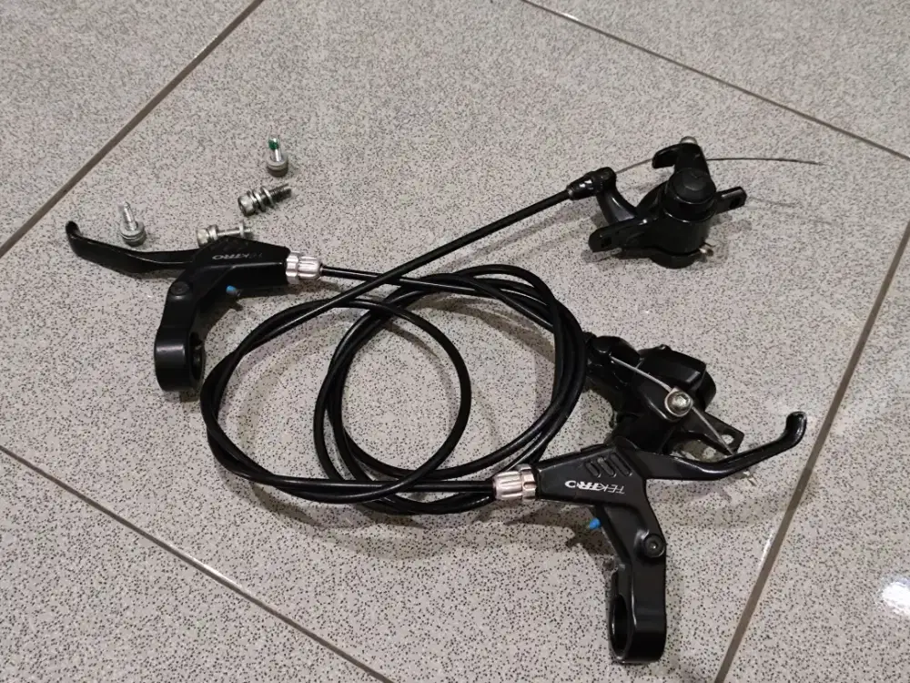Brakeset disc mekanik Tektro 2nd minim lecef  fungsi normal