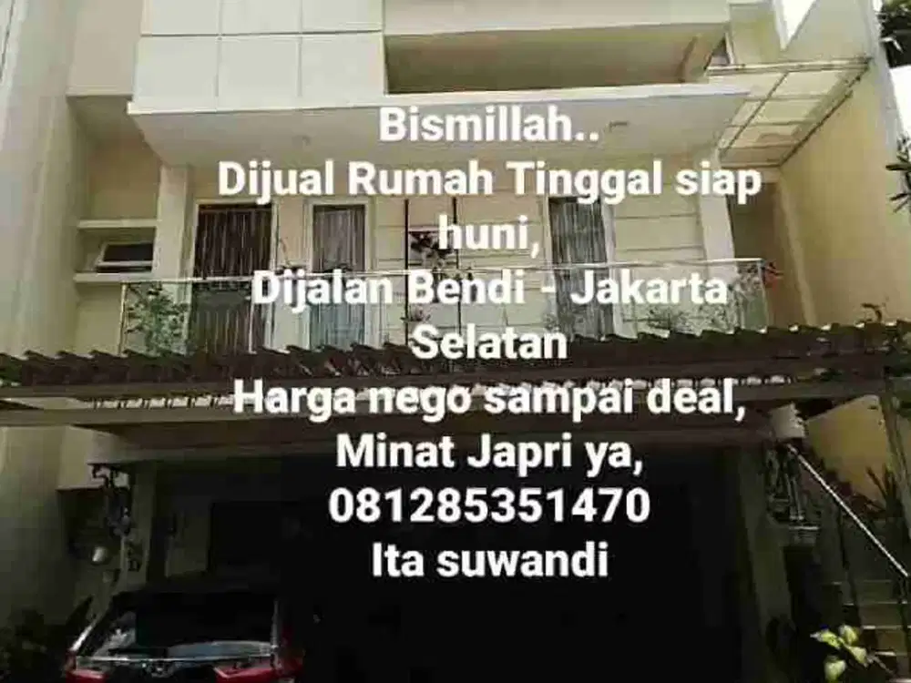 Rumah siap huni di Villa Kebayoran Jakarta Selatan