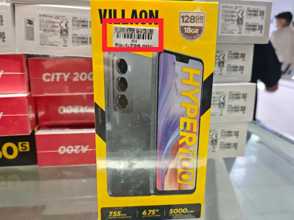 VILLAON HYPER 100 RAM 6/128GB ATLANTIS DAHSYAT