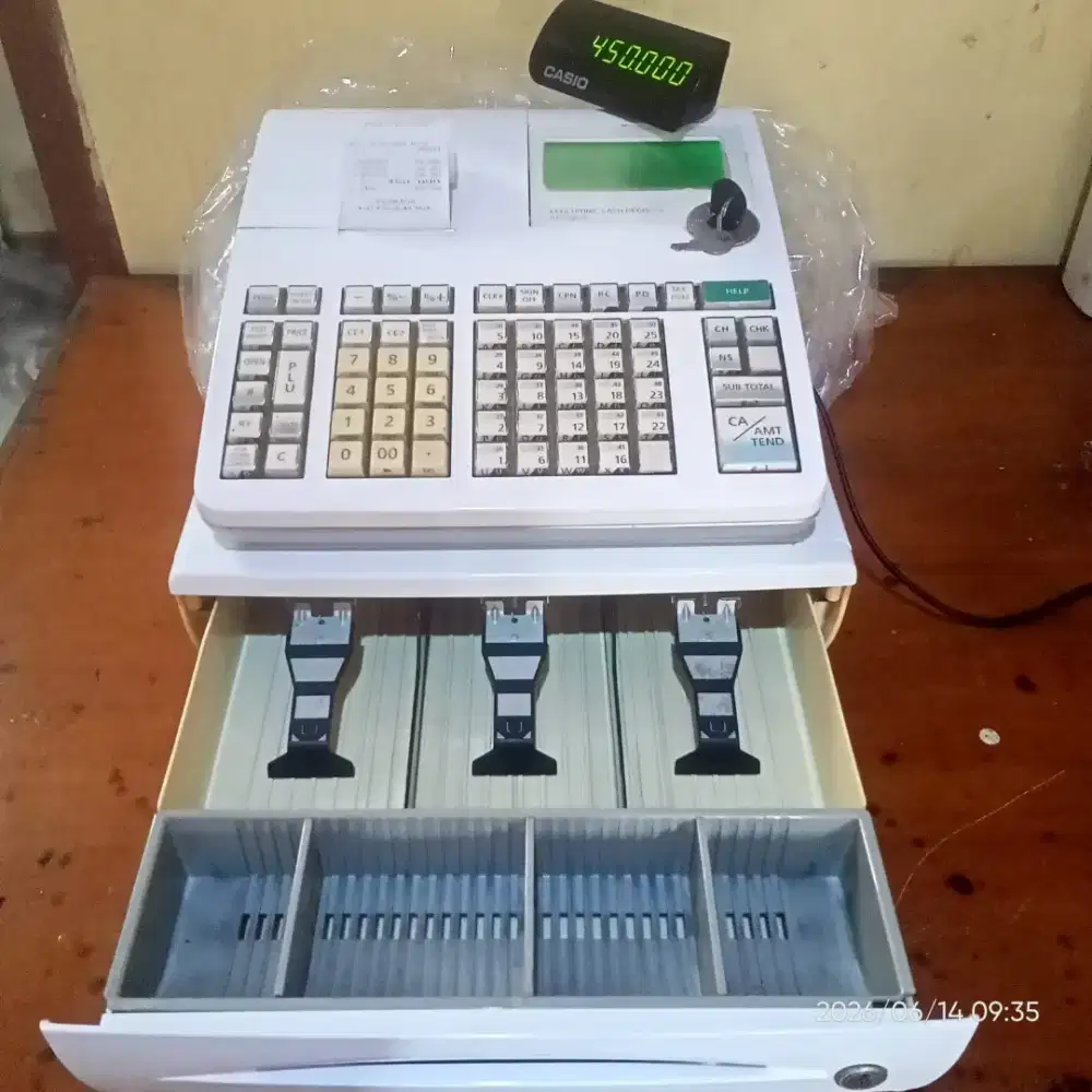 Mesin Kasir Casio S300 Ready