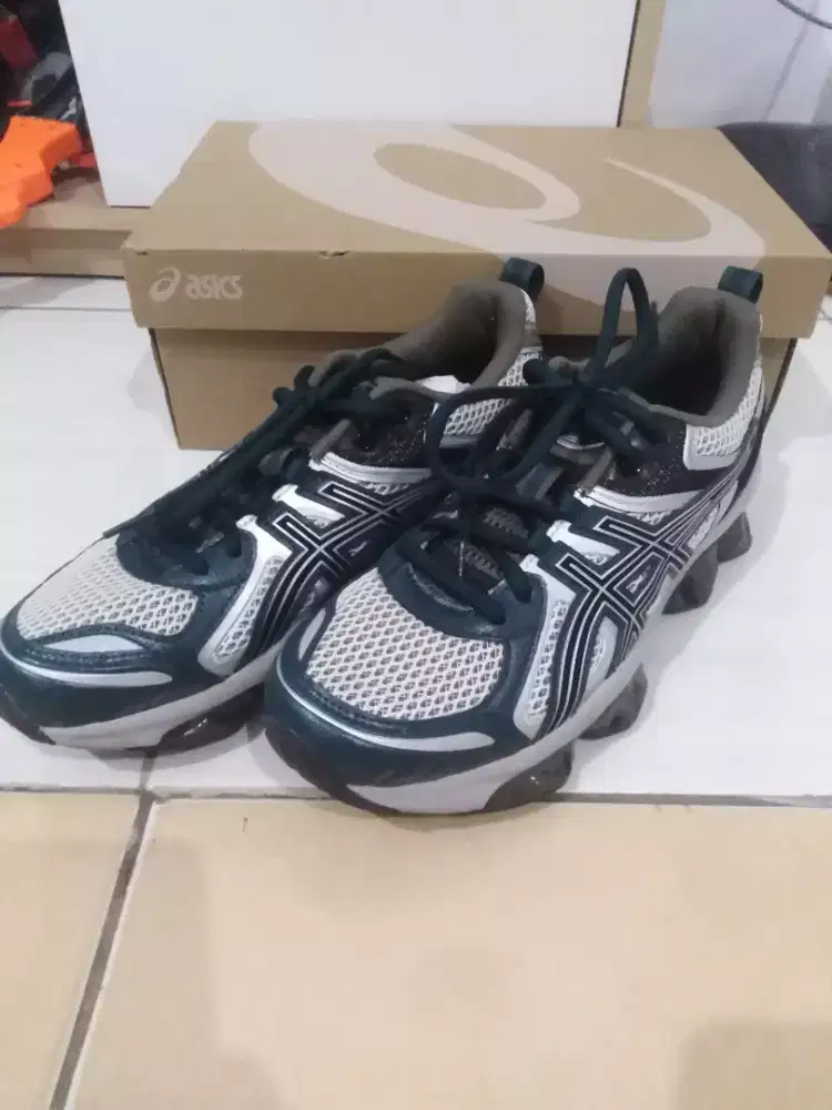 Sepatu asics gel quantum kinetic fullset mulus original size 41.5