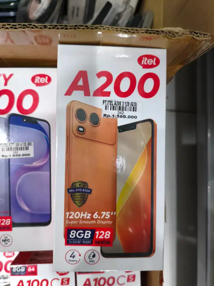 Itel city a200 ready stok di toko Atlantis
