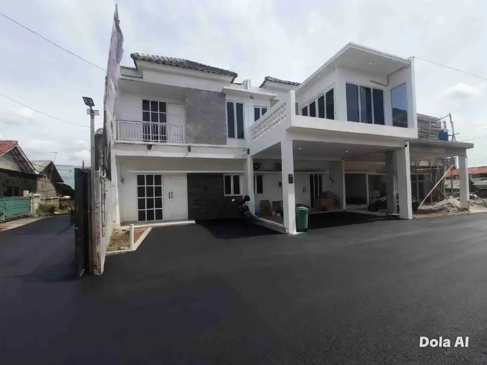 Rumah 2lantai cakep super strategis selangkah ke stasiun LRT Jatibening
