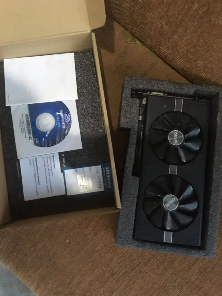 VGA RX 580 SHAPIRE NITRO 8 GB