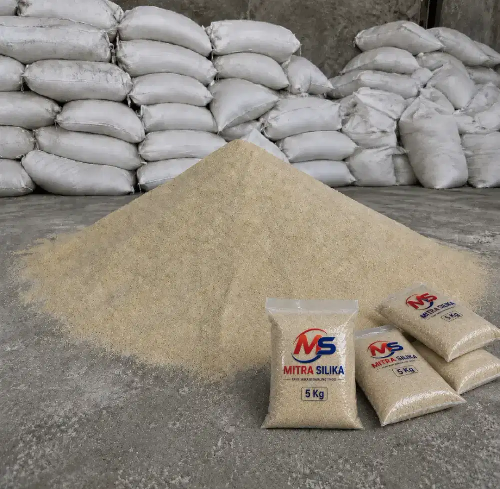 Pasir Silika Cucian mesh 30 per zak (50kg)