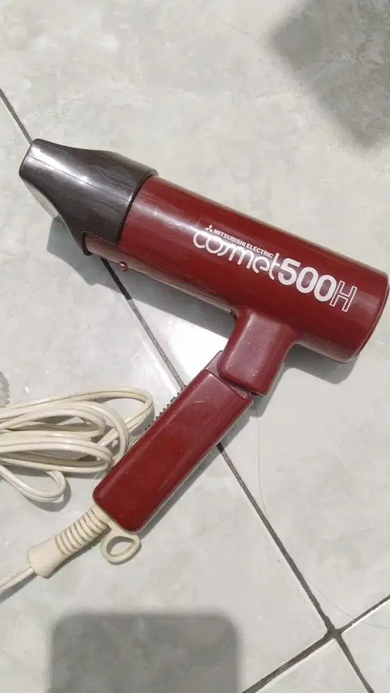 Hair Dryer Vintage 90an Mitsubishi Cosmet 500H