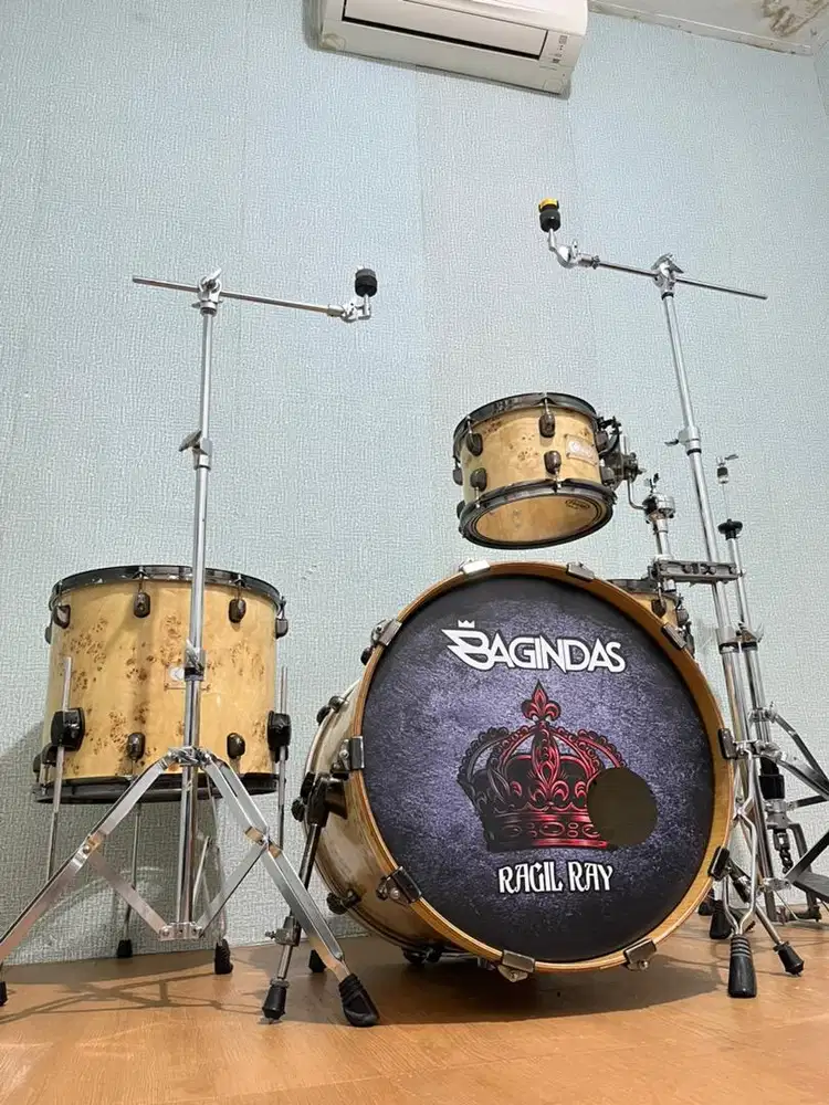Drum set kyre maple 4 pcs bop kit barter tt