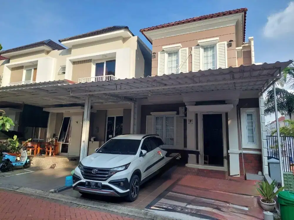 RUMAH PARAMOUNT VILLAGE TENGAH KOTA SEMARANG CLUSTER KEAMANAN 24 JAM