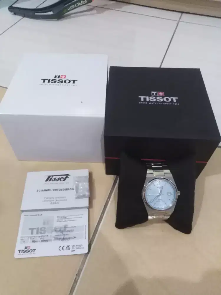 Jam tangan Tissot prx powermatic 80 fullset mulus original