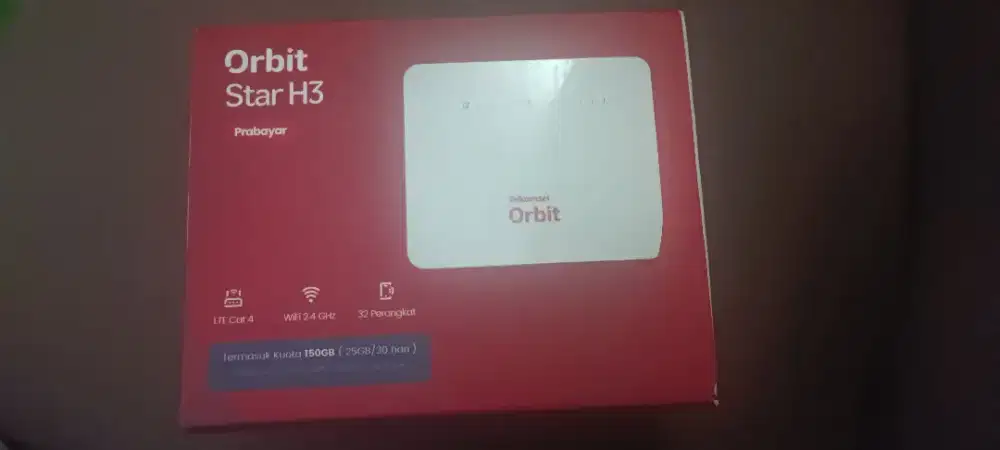 Orbit star H3 wifi prabayar