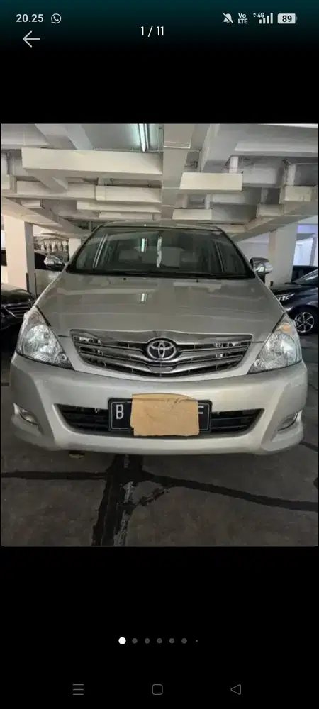 Kijang Inova G matic 2011