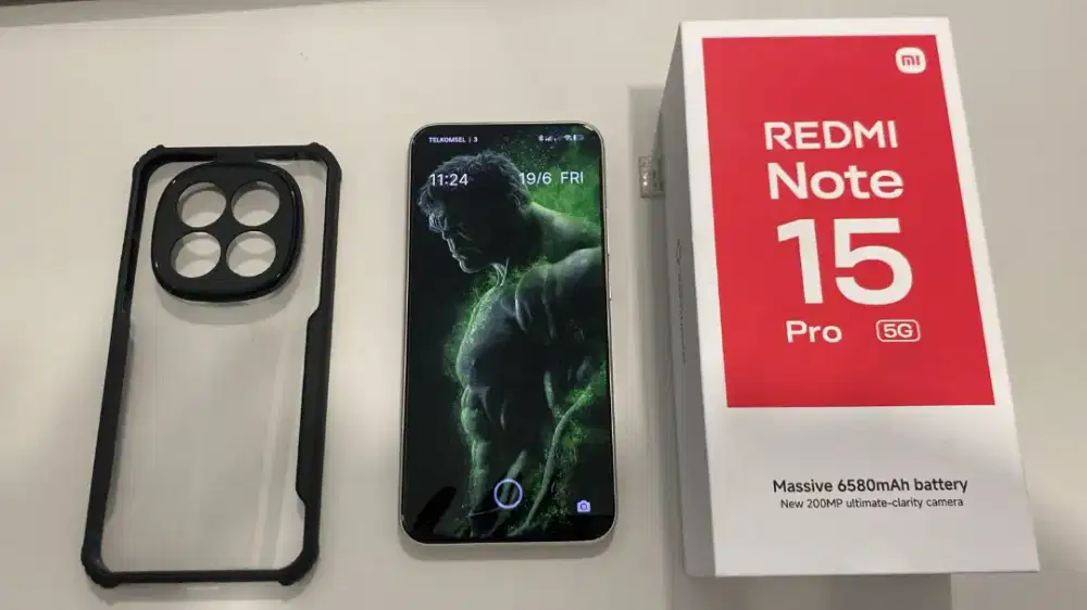 Redmi Note 15 Pro 5G 8/256 Titanium Color Mulus Garansi Panjang 2026