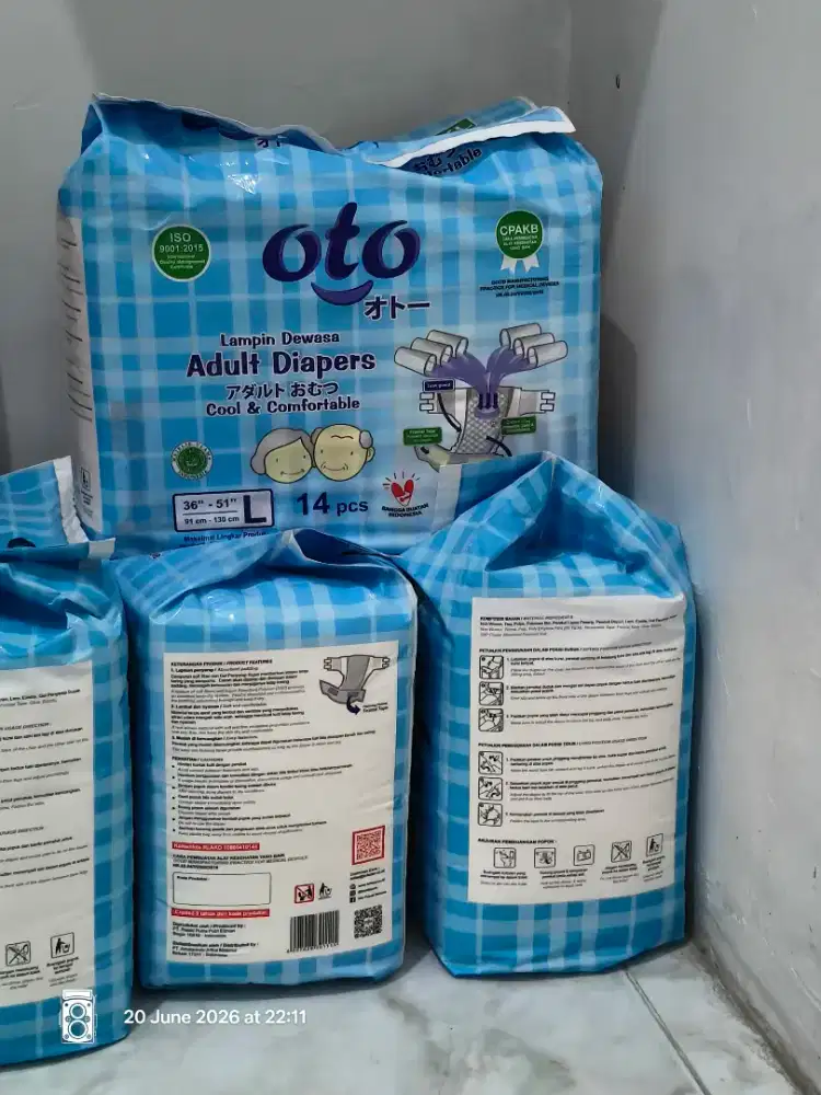 Oto diaper pamper dewasa