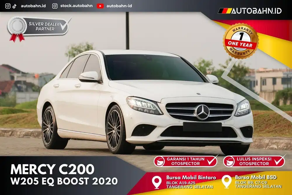 (DP 49jt) Mercedes Benz C200 EQ Boost 2020 (W205)