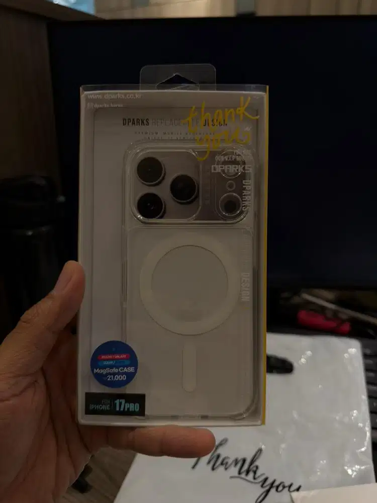 DPARKS Korea iPhone 17 Pro MagSafe Case + Card Holder (New & Original)