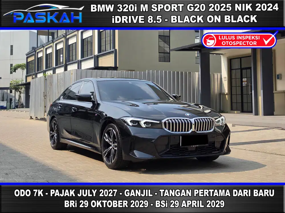 WARANTY BMW 2029 Odo=7k BUNGA=4% PAJAK=JULI 2027 BMW 320 M SPORT 2025