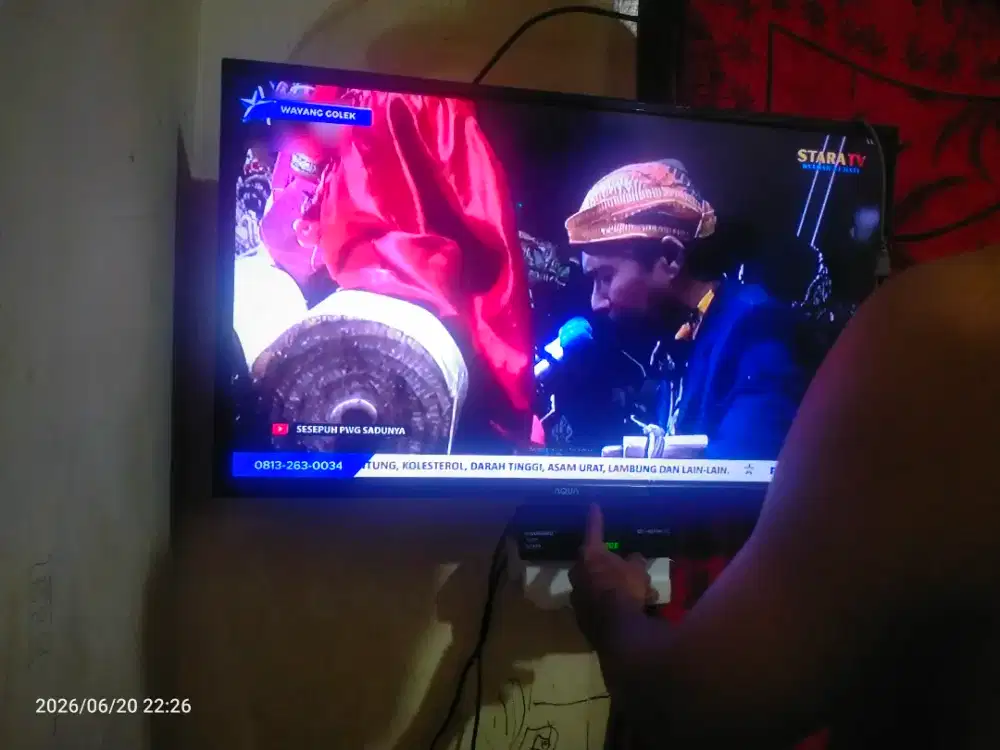 Tv merk Aqua 32inc