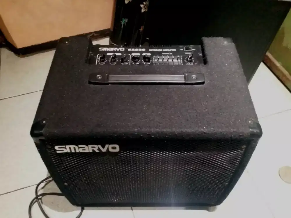 YULODIA BEKASI-smarvo ampli keyboard/drum elecktrik/karaoke like new
