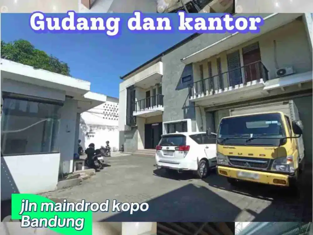 Gudang dan kantor di jln maindrod kopo Bandung