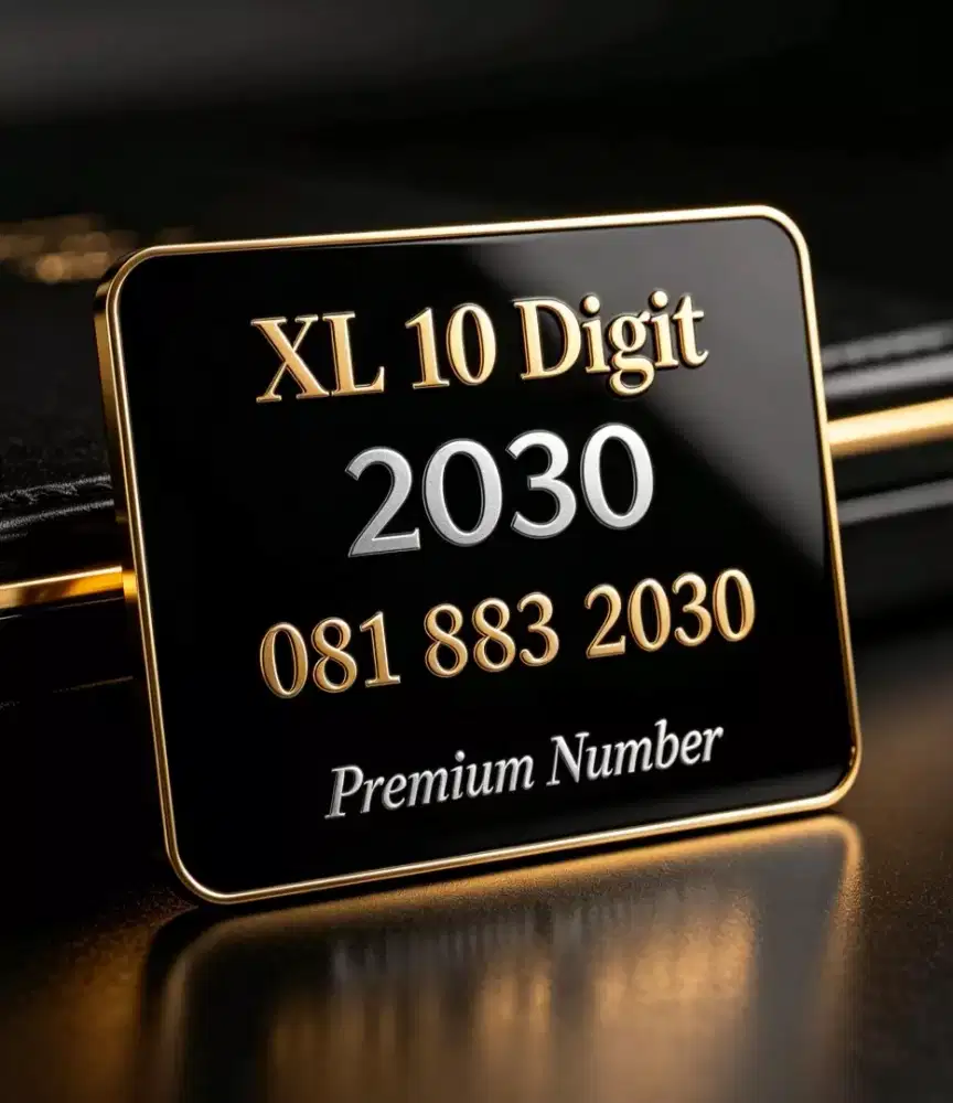 Perdana XL 10 Digit Premium Number Spesial Varian 2030 Limited Edition