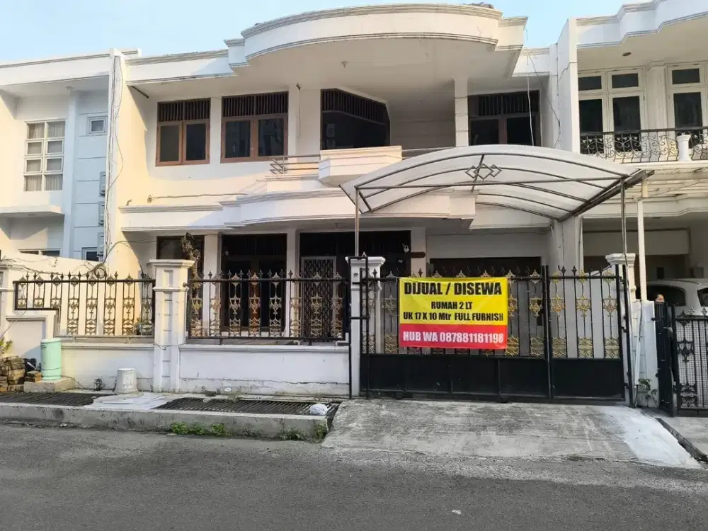 Dijual Murah Sunter Griya Inti Sentosa, GIS Sunter Rumah Bagus 17.5x10m,2Lt SHM di Sunter, Kelapa Gading, Kemayoran