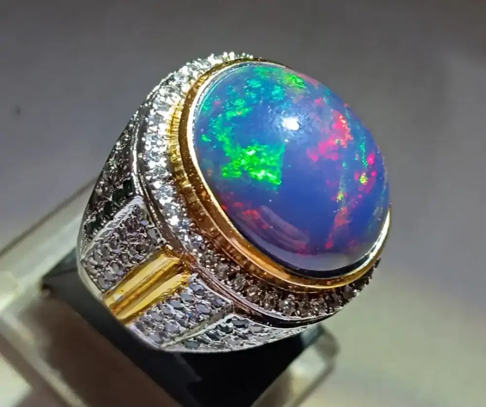 Natural Black Opal Ethiopia Jarong