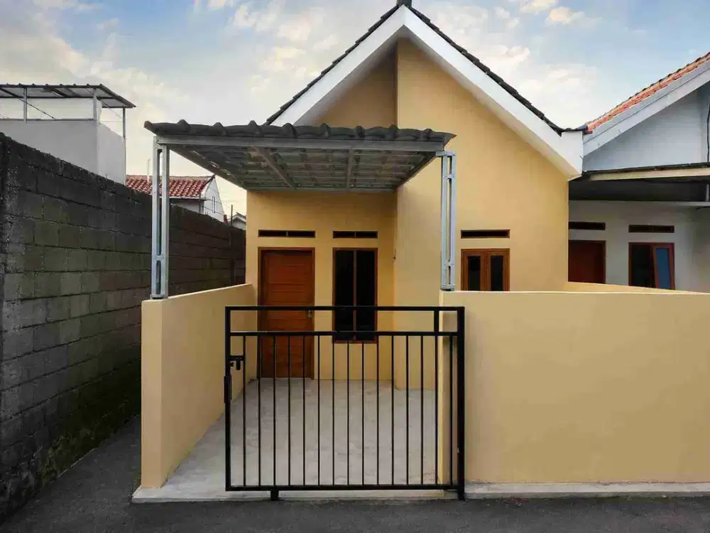 di jual rumah siap huni pinggir jalan raya