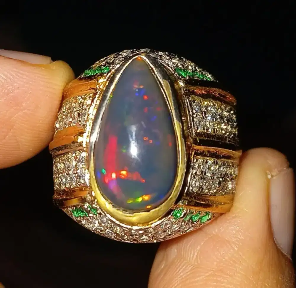 Natural Black Opal Ethiopia